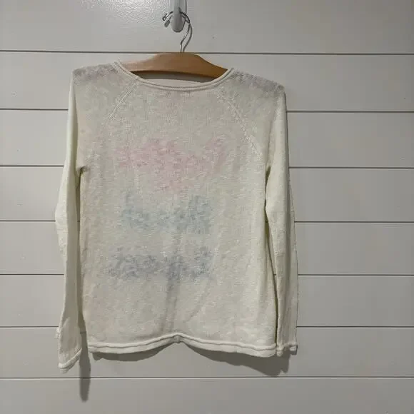 Lilly Pulitzer | Danette Sweater Resort White Coffee Beach Repeat Preppy XS - Picture 7 of 7